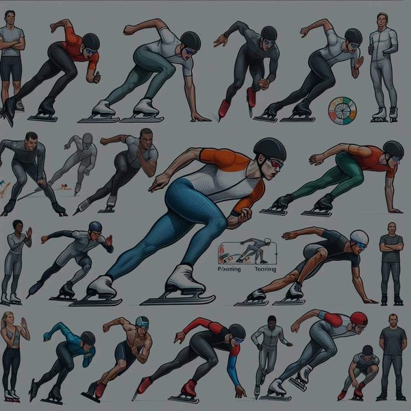 Comment améliorer l'efficacité de la poussée en patinage de vitesse ?