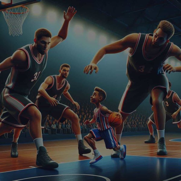 Quelle est la meilleure stratégie pour un joueur de petite taille pour pénétrer une défense en basket ?